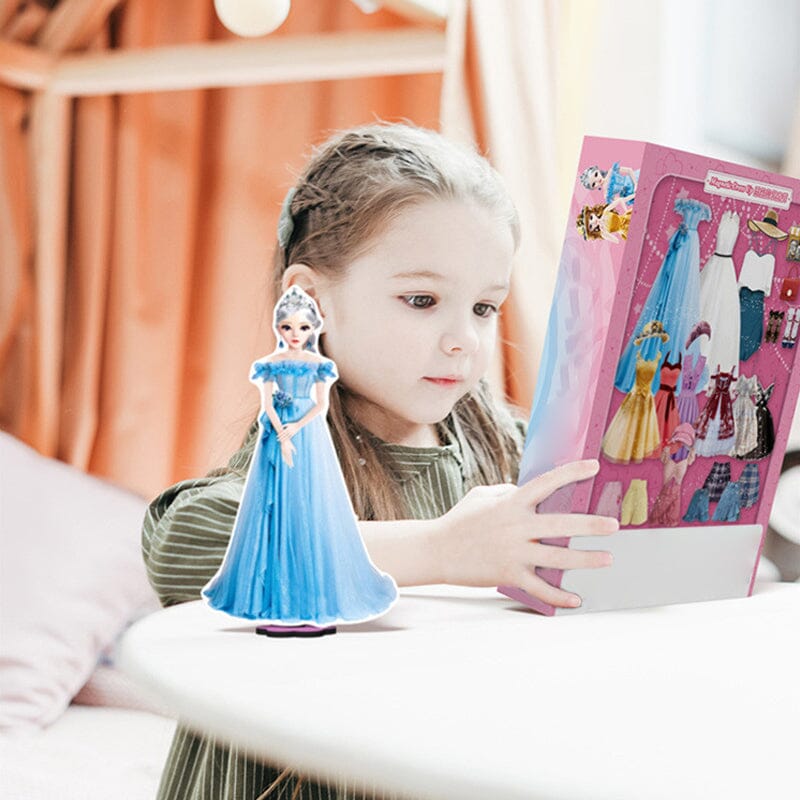 Sank Magnetic Princess Dress Up Doll