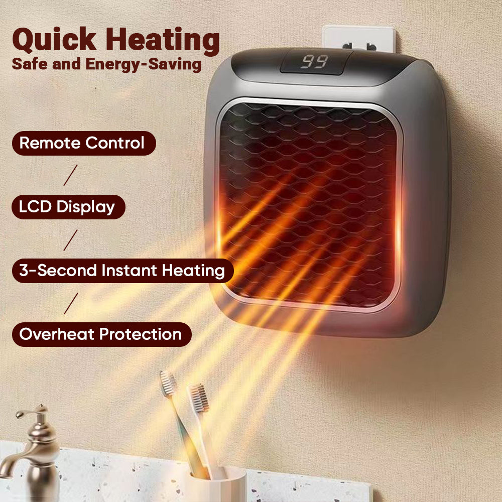 Sakerplus® Indoor Space Heater With Thermostat