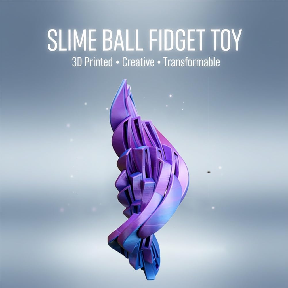 Sakerplus® 3D Printed Fidget Ball Toy