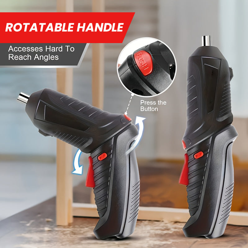 Sakerplus Cordless Electric Screwdriver with Bits