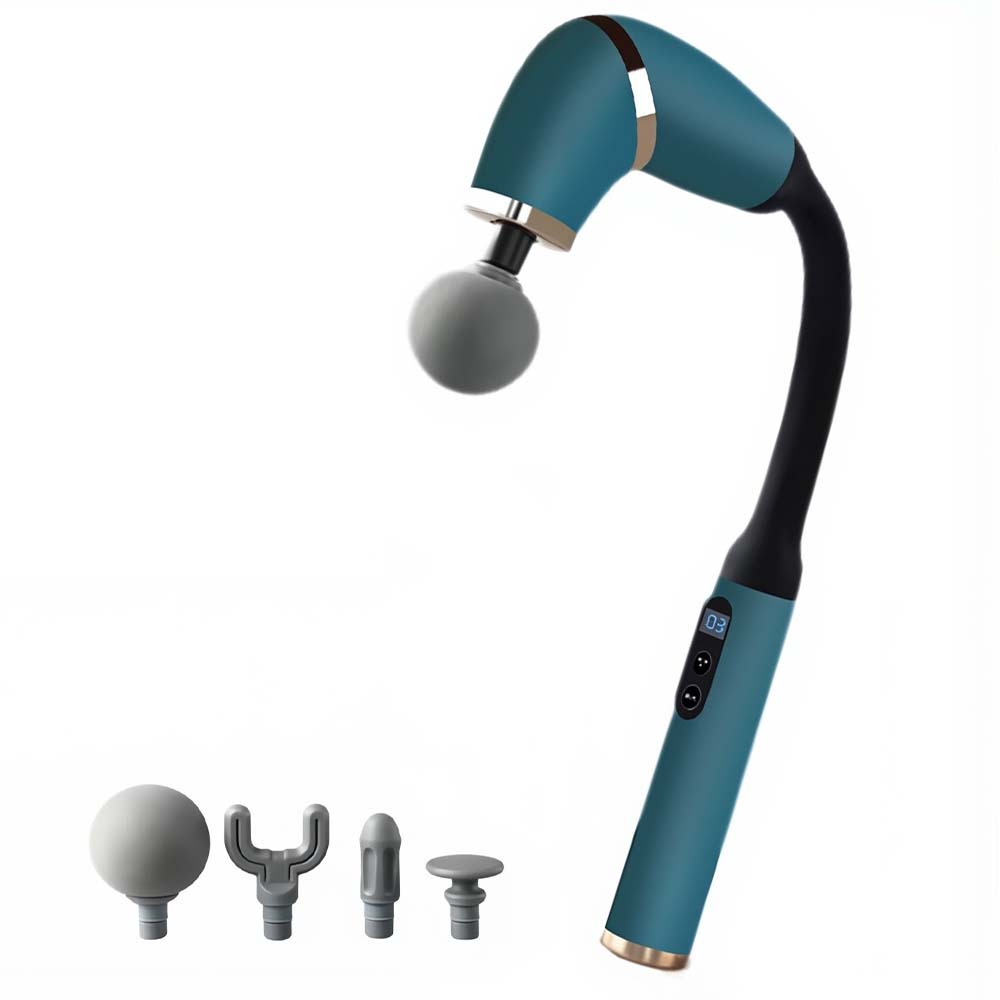 Sakerplus Curved Head Massage Gun