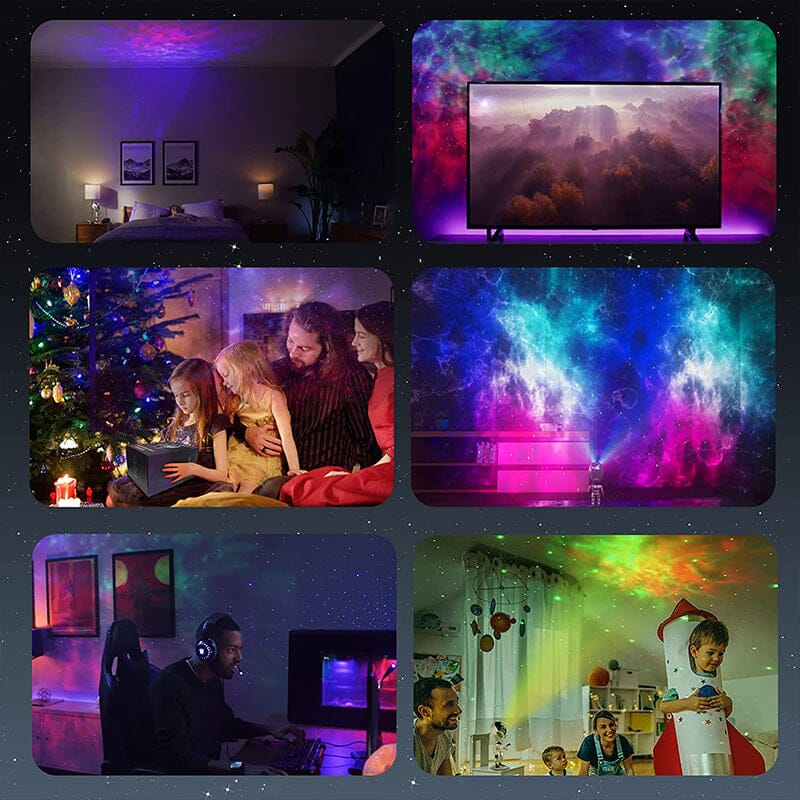 Saker Talking Night Light Star Projector