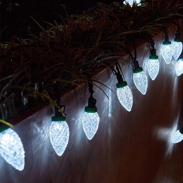 C6 Bulbs Strawberry Christmas String Lights