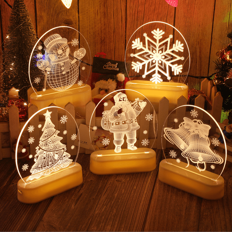 Christmas 3D Led Night Light