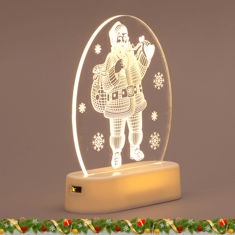 Christmas 3D Led Night Light