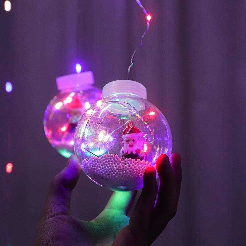 Christmas Wishing Ball Curtain Lights