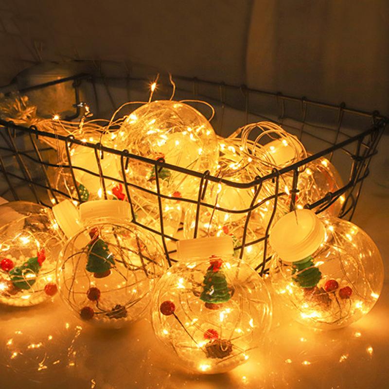 Christmas Wishing Ball Curtain Lights