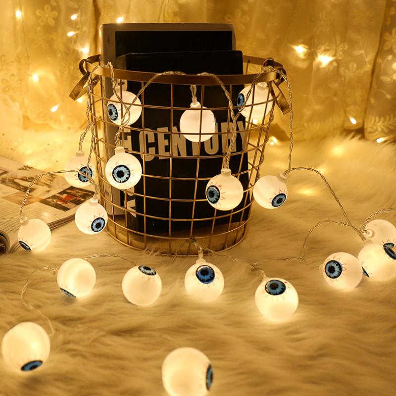 Saker Halloween Eyeballs String Light