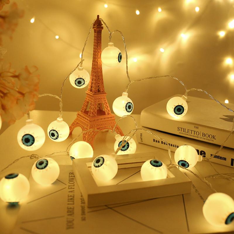 Saker Halloween Eyeballs String Light
