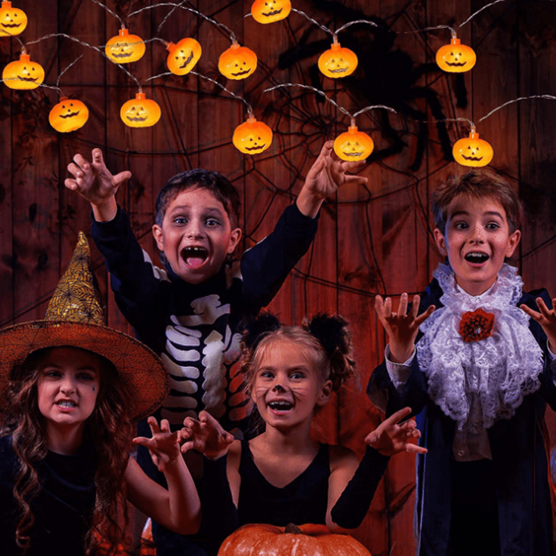Halloween Pumpkin String Lights
