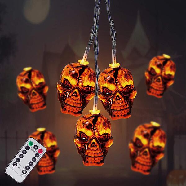 Halloween Spooky Skull String Light