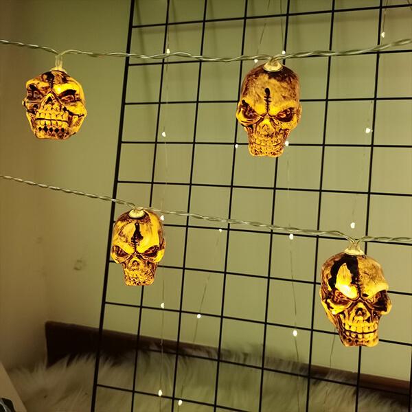 Halloween Spooky Skull String Light