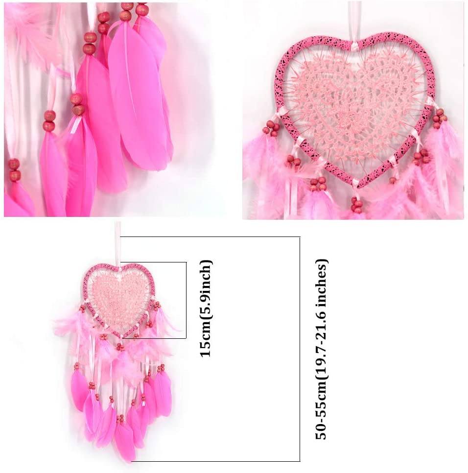 Heart Shape Dream Catcher Light