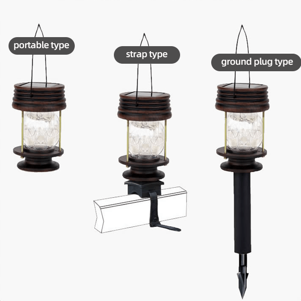 Retro Design Landscape Lanterns