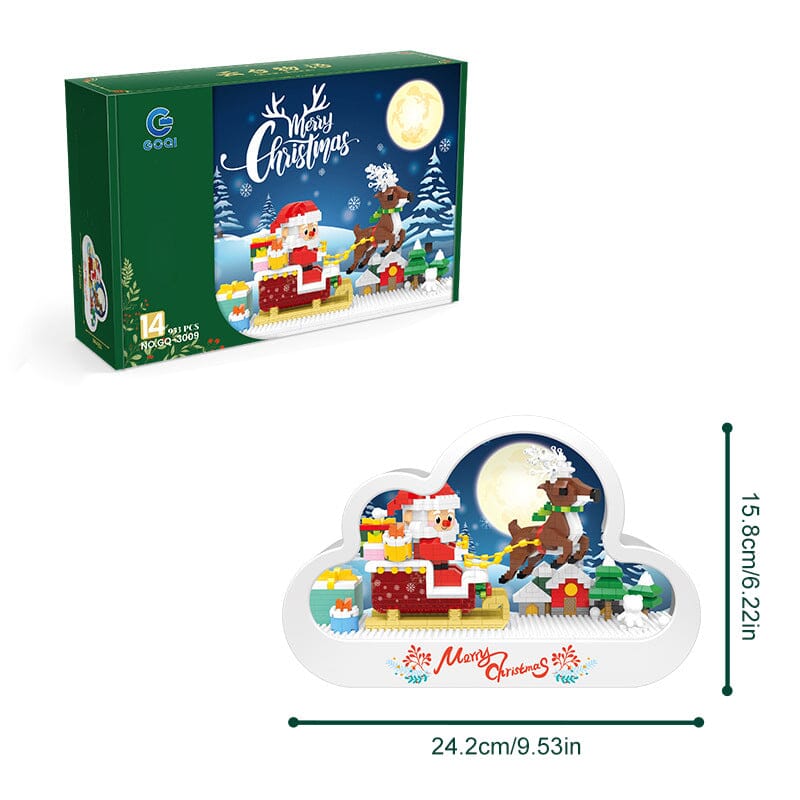 SAKER® Christmas Building Block Light