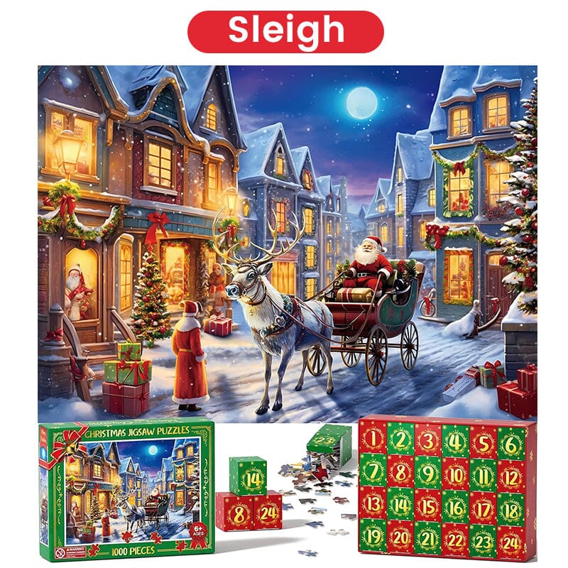 SAKER® Christmas Advent Calendar Puzzle