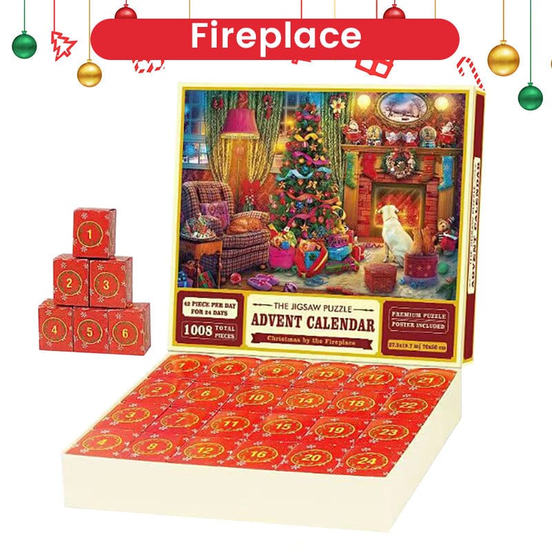 SAKER® Christmas Advent Calendar Puzzle