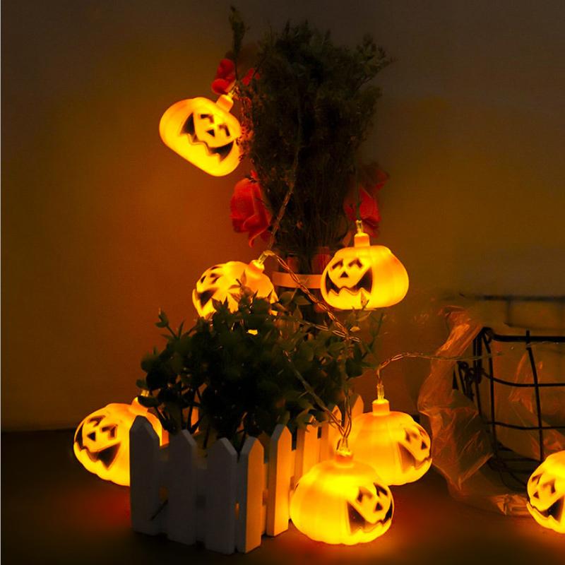 Saker Halloween Pumpkin Waterproof String Lights