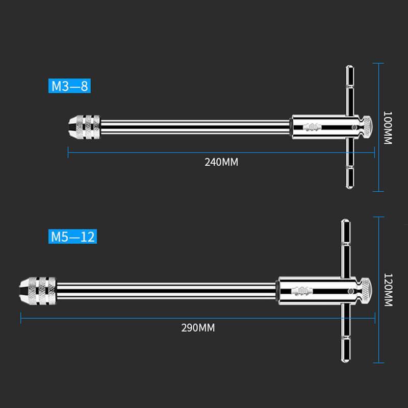 Saker T-type Ratcheting Tap Wrench