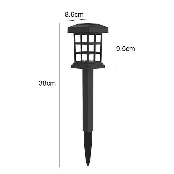 Solar Powered Pane Garden Light