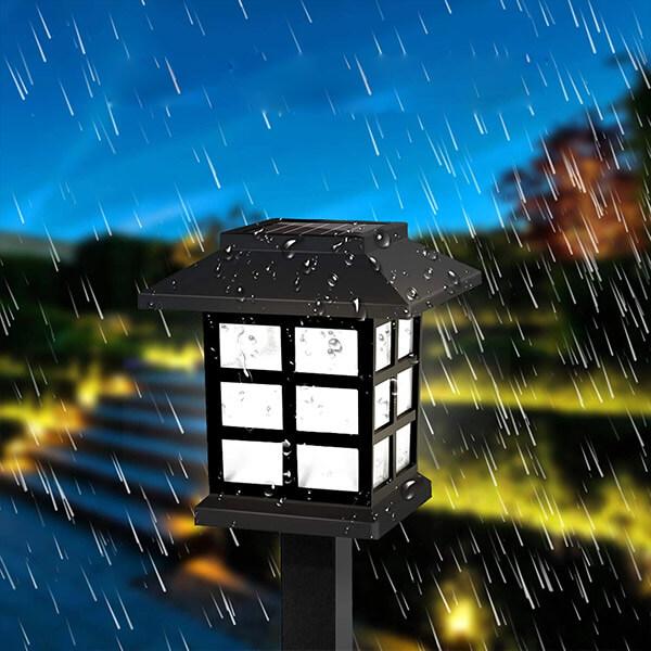Solar Powered Pane Garden Light