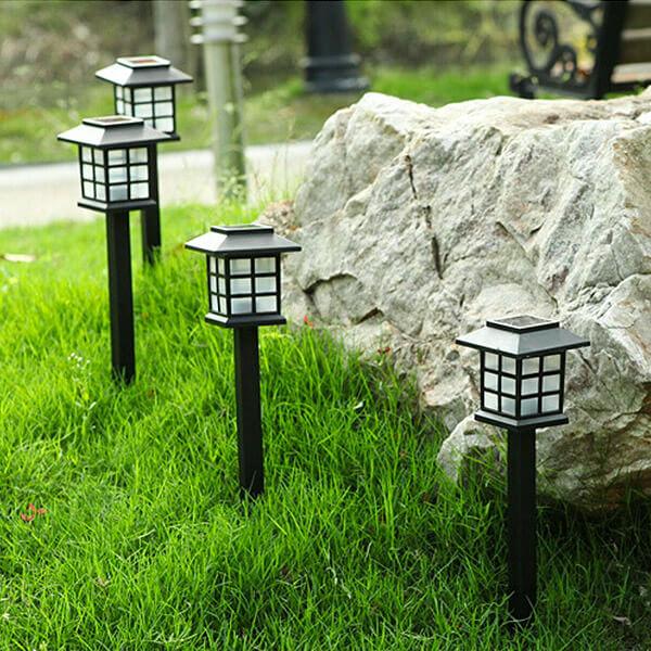 Solar Powered Pane Garden Light