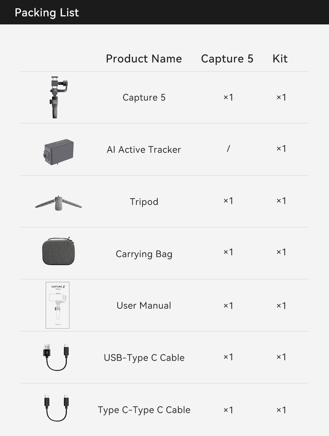 Sakerplus Gimbal Stabilizer for Smartphone