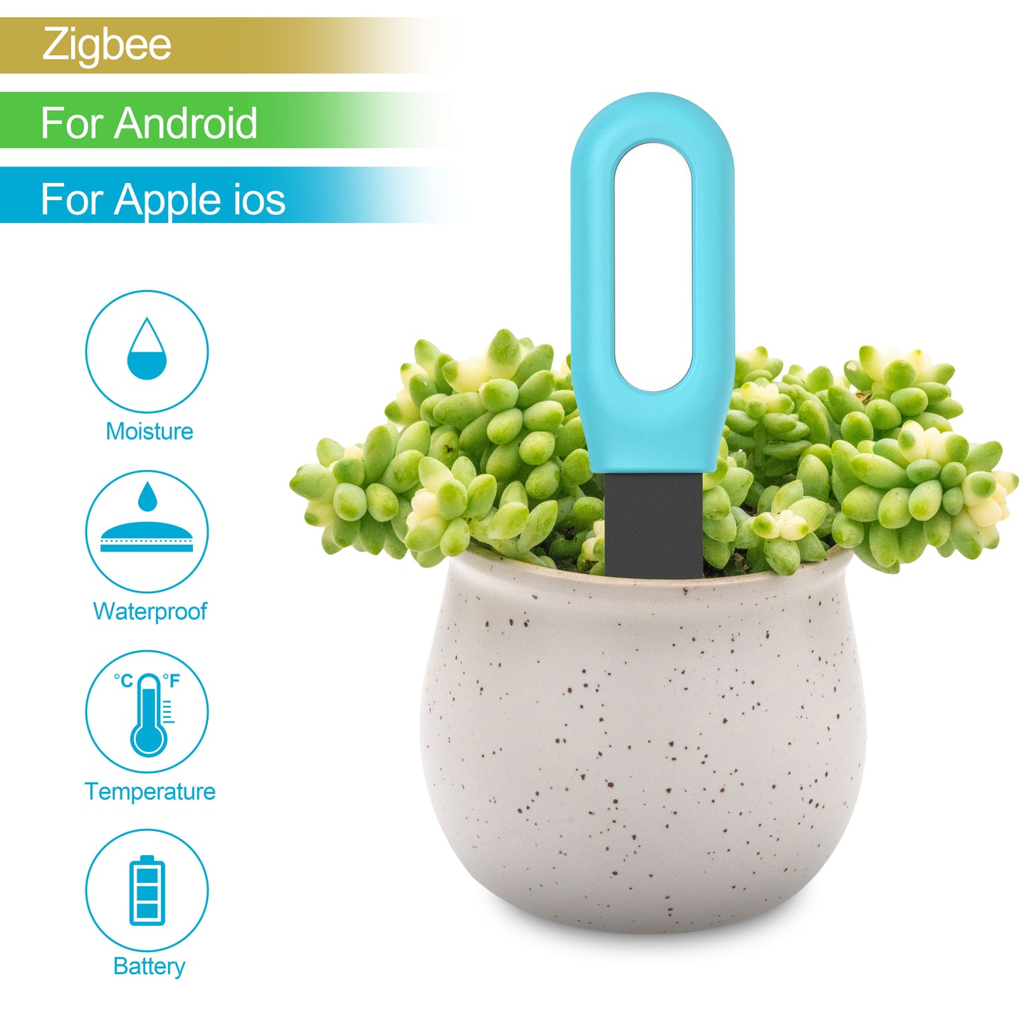 SAKER Smart Plant Monitor Meter