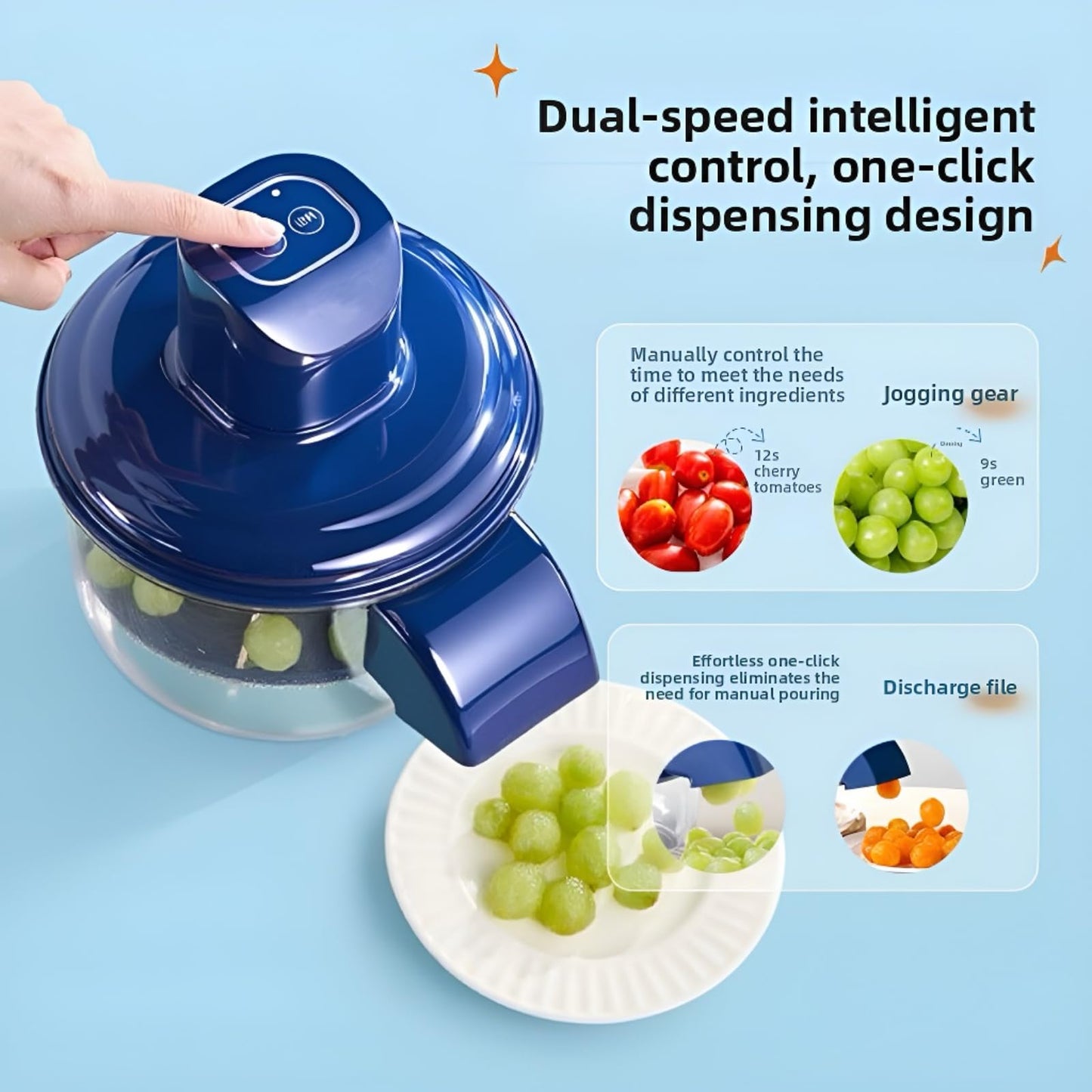 Sakerplus® Electric Garlic And Grape Peeling Machine