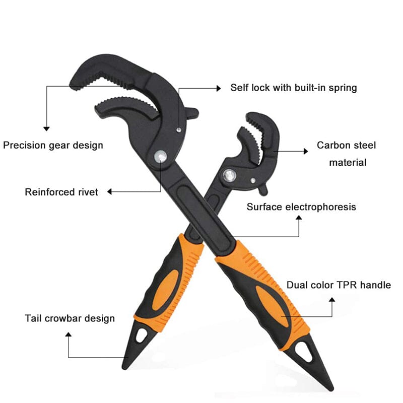 SAKER® Multi-function Pipe Wrench