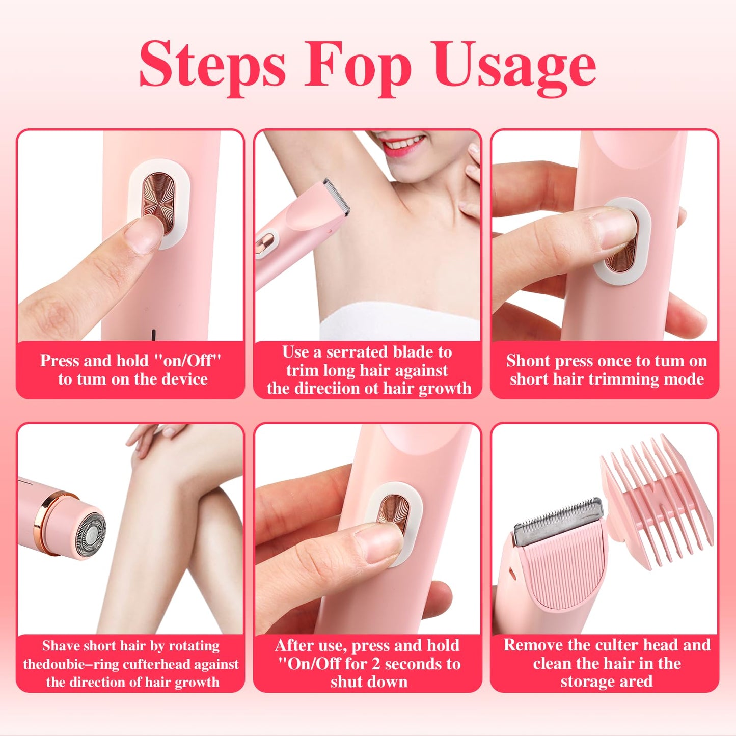 Sakerplus 2 in 1 Electric Shaver