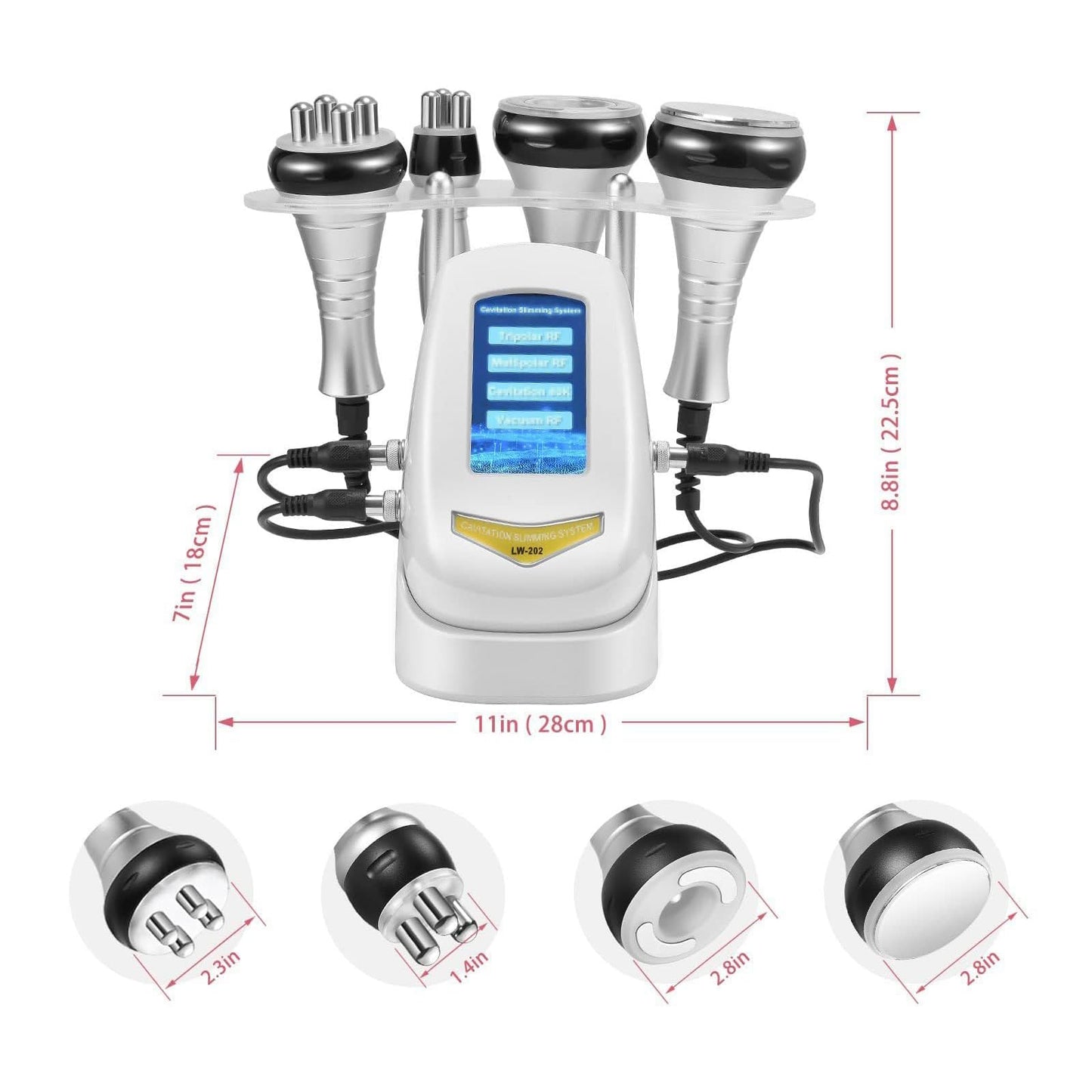 Sakerplus 4 in 1 Professional Beauty Equipment