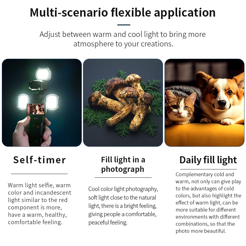 Sakerplus Magnetic Fill Light