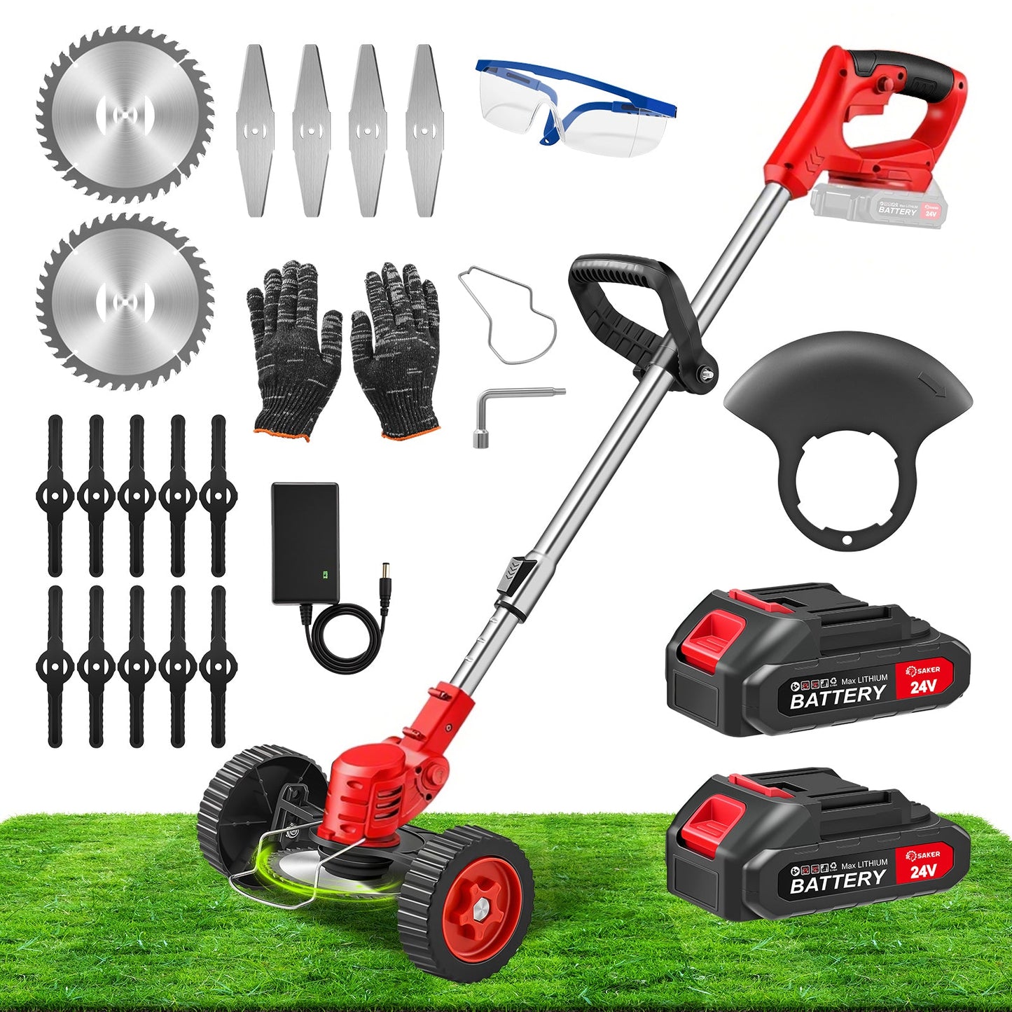 Saker Wireless Weed Cutter