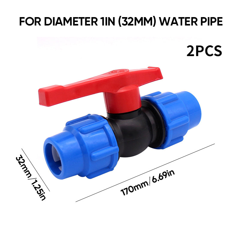 SAKER® 2 Pcs Stop Tap Valve