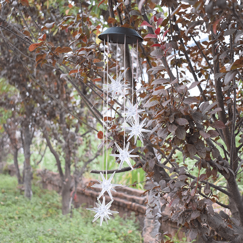 Solar Sea Urchin Wind Chime Light