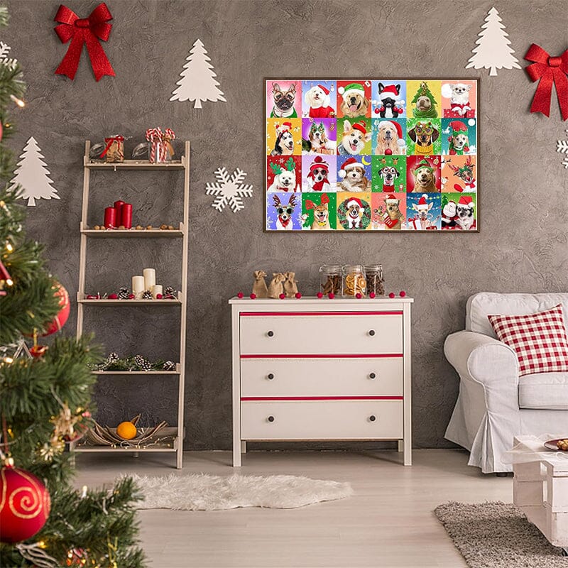 SAKER® Christmas Advent Calendar Puzzle