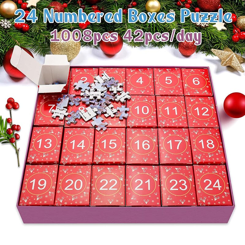 SAKER® Christmas Advent Calendar Puzzle
