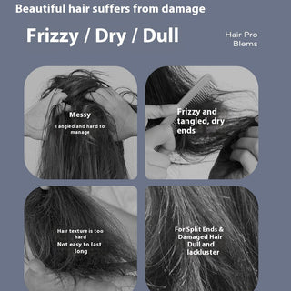 Sakerplus® Portable 3-in-1 Cordless Curling Brush