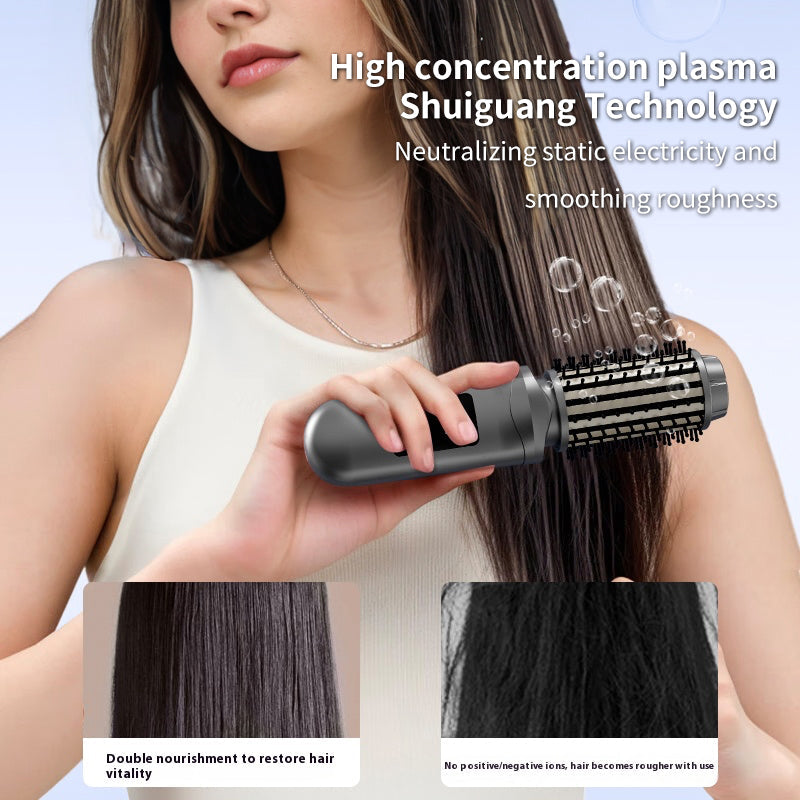 Sakerplus® Portable 3-in-1 Cordless Curling Brush