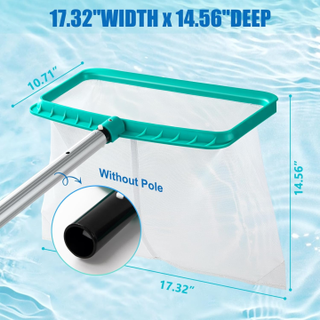 Sakerplus® Large Capacity Reinforced Pool Skimmer Net