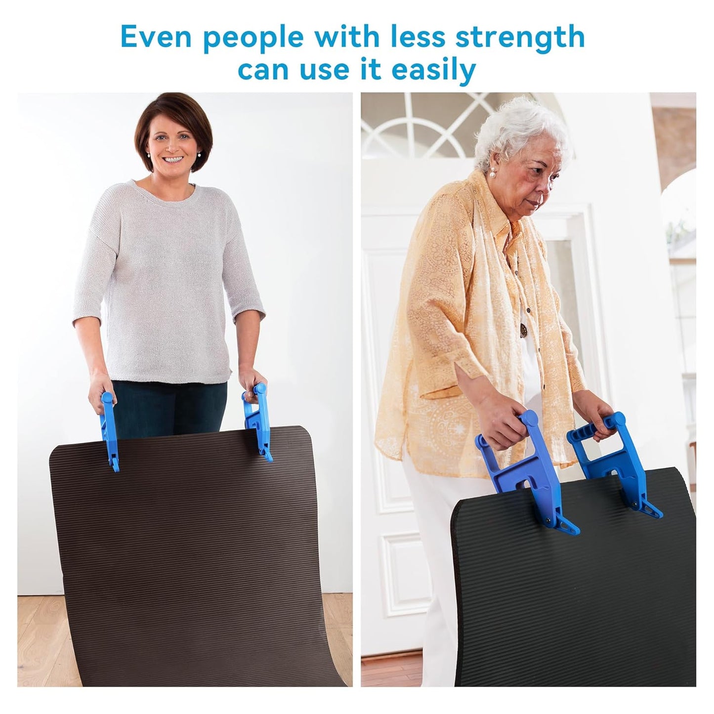 Sakerplus Heavy Duty Mat Movers Pair