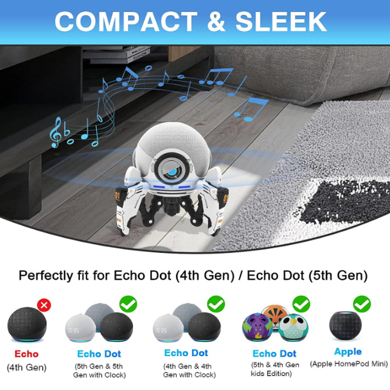 Sakerplus Robot Speaker Stand Holder
