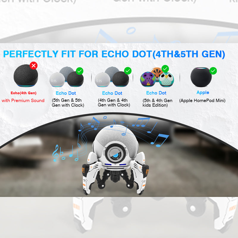 Sakerplus Robot Speaker Stand Holder