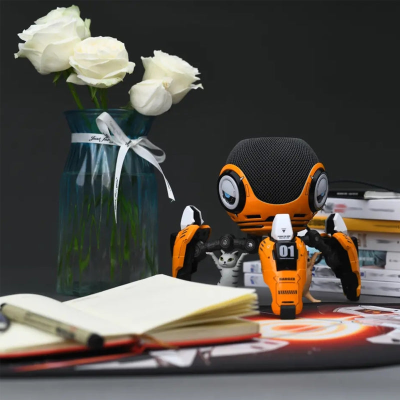 Sakerplus Robot Speaker Stand Holder