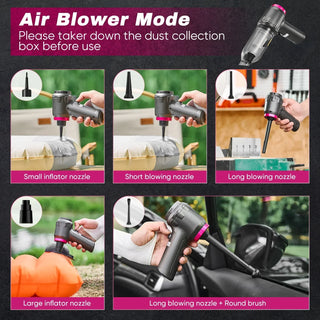 Sakerplus Portable Cordless Handheld Vacuum Cleaner