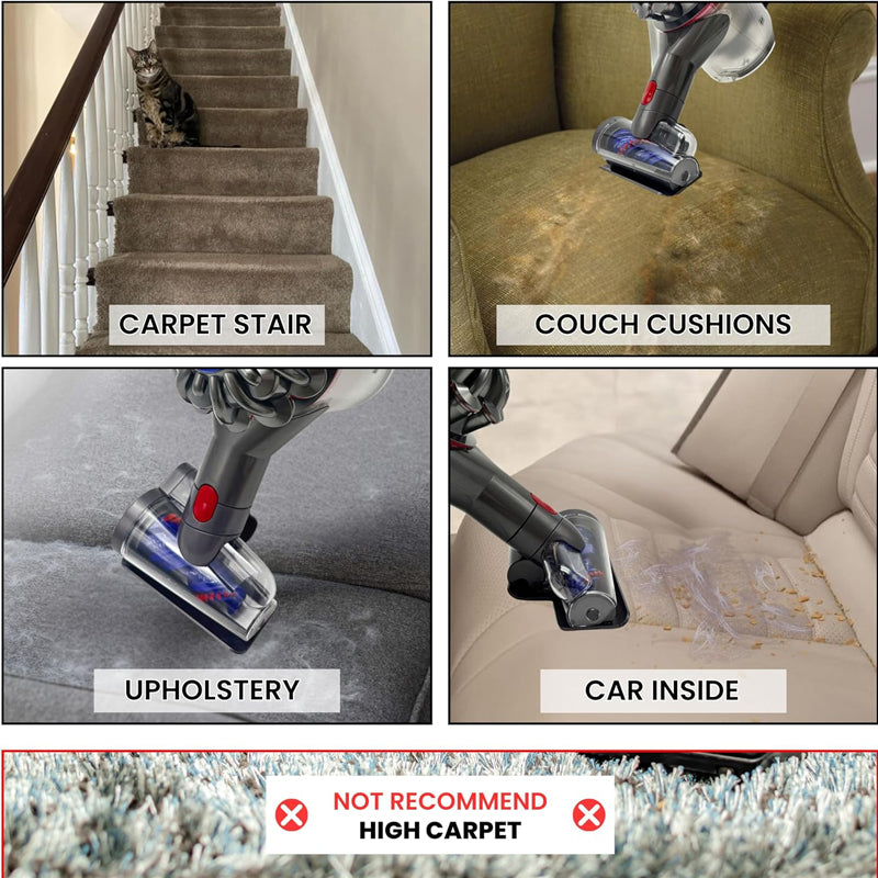 Sakerplus Mini Motorized Tool Brush Head Compatible