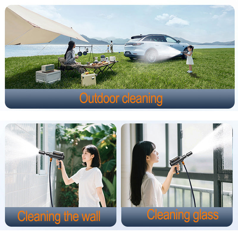 Sakerplus Portable Cordless Pressure Washer Kit