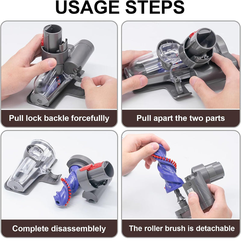 Sakerplus Mini Motorized Tool Brush Head Compatible