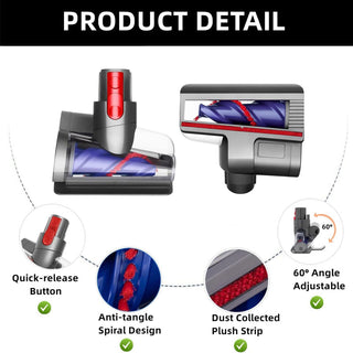 Sakerplus Mini Motorized Tool Brush Head Compatible
